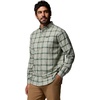 Columbia Mens Rapid Rivers II Long Sleeve Shirt(Safari Windowpane Confetti)