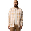 Columbia Mens Rapid Rivers II Long Sleeve Shirt(Squash Everywhere Plaid)