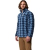 Columbia Men’s Rugged Ridge High Pile Half Zip(Rainy Day Twills/Collegiate Navy)