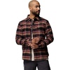 Columbia Men’s Saddle Point Warm Lined Flannel(Black/Roundup Plaid)