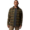 Columbia Men’s Saddle Point Warm Lined Flannel(Greenscape/Roundup Plaid)