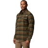 Columbia Men’s Saddle Point Warm Lined Flannel(Greenscape/Roundup Plaid)