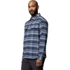 Columbia Men’s Saddle Point Warm Lined Flannel(Nocturnal/Roundup Plaid)