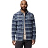 Columbia Men’s Saddle Point Warm Lined Flannel(Nocturnal/Roundup Plaid)