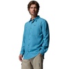 Columbia Men’s Silver Ridge Utility II Long Sleeve Shirt(Canyon Blue)