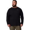 Columbia Men’s Thistletown Hills Raglan Henley(Black)