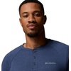 Columbia Men’s Thistletown Hills Raglan Henley(Dark Mountain Heather)