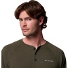 Columbia Men’s Thistletown Hills Raglan Henley(Greenscape Heather)