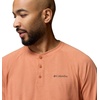 Columbia Men’s Thistletown Hills Raglan Henley(Teak Brown Heather)