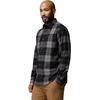 Columbia Pitchstone Stretch Flannel(Black Macro Tartan/Black)