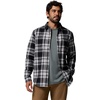 Columbia Pitchstone Stretch Flannel(Black Twilights Ombre/Black)