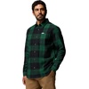 Columbia Pitchstone Stretch Flannel(Rain Forest Macro Tartan/Black)