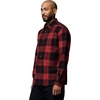 Columbia Pitchstone Stretch Flannel(Red Oxide Macro Tartan/Black)