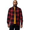 Columbia Pitchstone Stretch Flannel(Red Oxide Macro Tartan/Black)