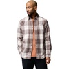 Columbia Pitchstone Stretch Flannel(Sea Salt Macro Tartan/Iron)