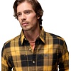 Columbia Pitchstone Stretch Flannel(Squash Macro Tartan/Black)