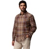 Columbia Pitchstone Stretch Flannel(Tobacco Twilights Ombre/Tobacco)
