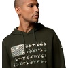 Columbia mens Phg Game Flag II Hoodie(Greenscape)