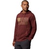 Columbia mens Phg Game Flag II Hoodie(Red Rocks)
