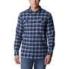 Columbia Flare Gun™ Stretch Flannel(Collegiate Navy Shadow Plaid)