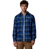 Columbia Flare Gun™ Stretch Flannel(Mountain Blue Trails Edge Plaid)