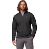Columbia Men’s Big Great Hart Mountain III Big & Tall Half Zip(Black Heather)
