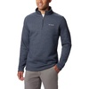 Columbia Men’s Big Great Hart Mountain III Big & Tall Half Zip(Collegiate Navy Solid)