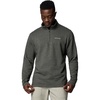 Columbia Men’s Big Great Hart Mountain III Big & Tall Half Zip(Greenscape Heather)