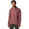 Columbia Men’s Big Great Hart Mountain III Big & Tall Half Zip(Spice Heather)