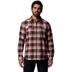 Columbia Flare Gun™ Stretch Flannel(Ancient Fossil/Dispersed Plaid)