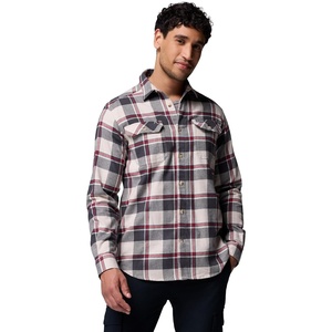 Columbia Flare Gun™ Stretch Flannel(Dark Stone Trails Edge Plaid)