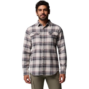 Columbia Flare Gun™ Stretch Flannel(Dark Stone/Dispersed Plaid)