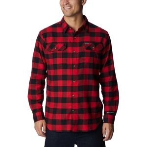 Columbia Flare Gun™ Stretch Flannel(Mountain Red Twill Buffalo Check)
