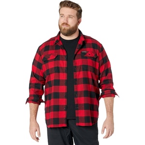 Columbia Flare Gun™ Stretch Flannel(Mountain Red Twill Buffalo Check-legacy)