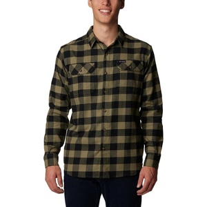 Columbia Flare Gun™ Stretch Flannel(Stone Green Buffalo Check)