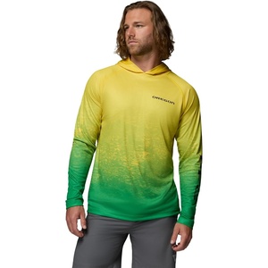 Columbia Men’s Collegiate Super Terminal Tackle Hoodie(Uo – Yellow Glo/Fuse Green)