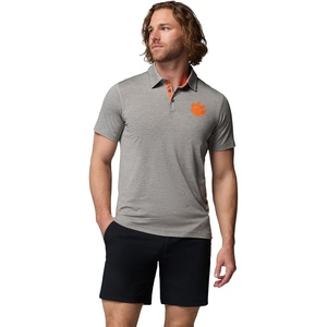 Columbia Men’s Collegiate Tech Trail Polo(Cle – Charcoal)