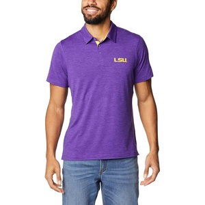 Columbia Men’s Collegiate Tech Trail Polo(Lsu – Vivid Purple)
