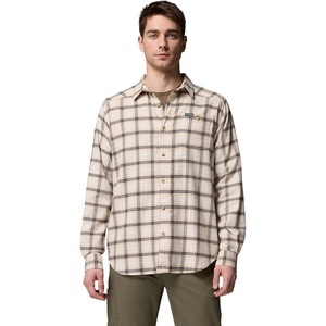Columbia Men’s Cornell Woods Flannel Long Sleeve Shirt(Chalk Quad Check)