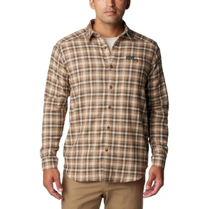 Columbia Men’s Cornell Woods Flannel Long Sleeve Shirt(Delta Tartan Ombre)