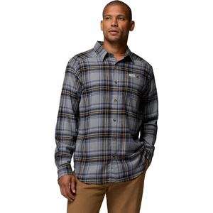 Columbia Men’s Cornell Woods Flannel Long Sleeve Shirt(Sedona Sage Textured Plaid)