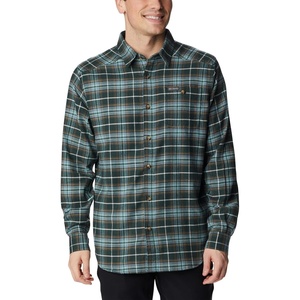 Columbia Men’s Cornell Woods Flannel Long Sleeve Shirt(Spruce Multi Tartan)
