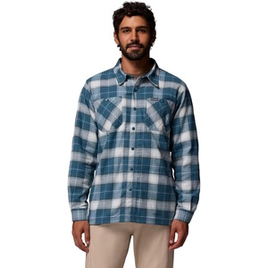 Columbia Men’s Cornell Woods Fleece Lined Shirt Jacket(Everblue Lumberjack Tartan)