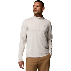 Columbia Men’s Parsons Point Long Sleeve 1/4 Zip(Dark Stone Heather)