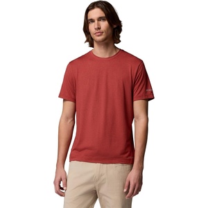 Columbia Men’s Parsons Point Short Sleeve Logo Tee(Red Oxide Heather)