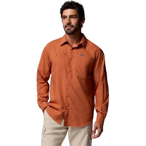 Columbia Men’s Silver Ridge Utility II Long Sleeve Shirt(Teak Brown)