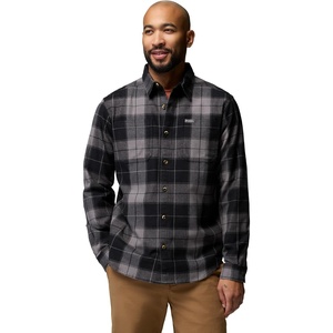 Columbia Pitchstone Stretch Flannel(Black Macro Tartan/Black)
