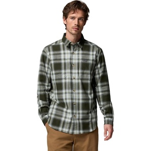 Columbia Pitchstone Stretch Flannel(Greenscape Twilights Ombre/Greenscape)