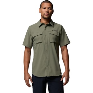 Columbia Silver Ridge Elite Short Sleeve Woven(Stone Green)