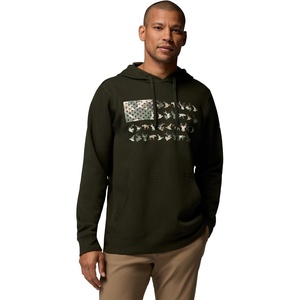 Columbia mens Phg Game Flag II Hoodie(Greenscape)